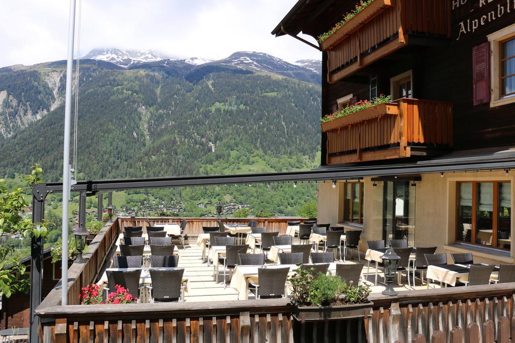 Hotel Restaurant Alpenblick Ernen Esterno foto